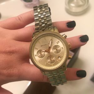 Michael Kors gold watch